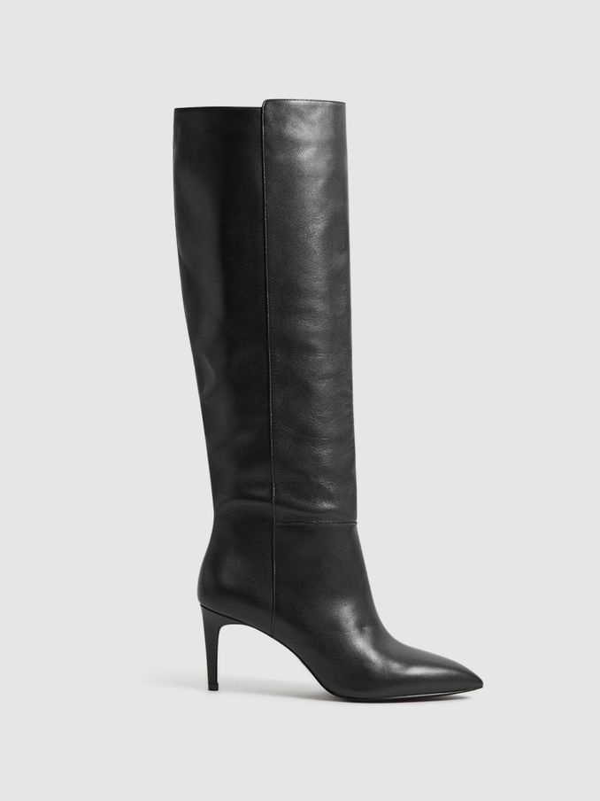 Sale Boots Knee High Reisswomenseveningwear Reiss USA