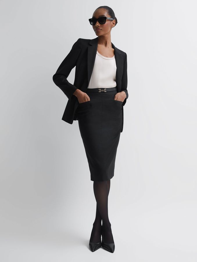 Women s Plain Tailored Pencil Skirts Reiss