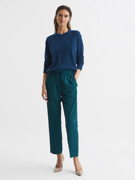 Pull On Trousers in Dark Teal (C56161) | €71