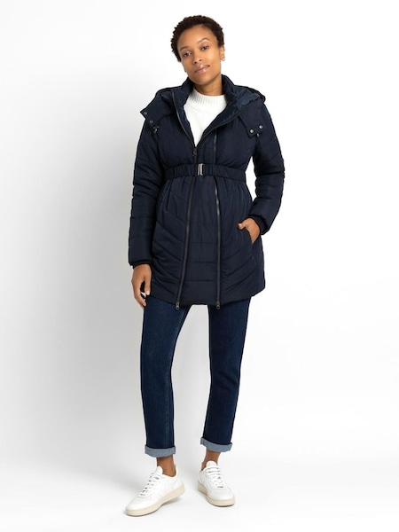 2-in-1 Maternity Puffer Jacket in Navy (C59249) | €104