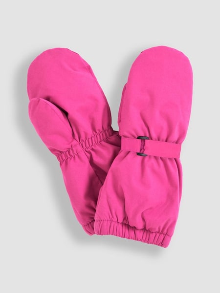 Waterproof Fleece Lined Mittens Gloves in Fuchsia (C62146) | $28