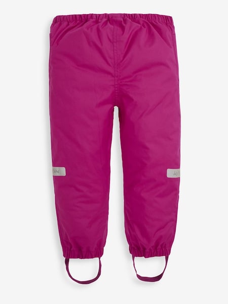 Kids' Pack-Away Waterproof Trousers in Berry (C63265) | $36