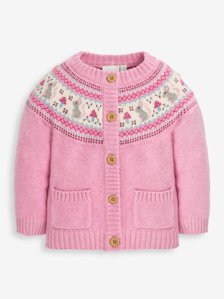 Pink Mouse Fair Isle Cardigan (C63772) | €36.50