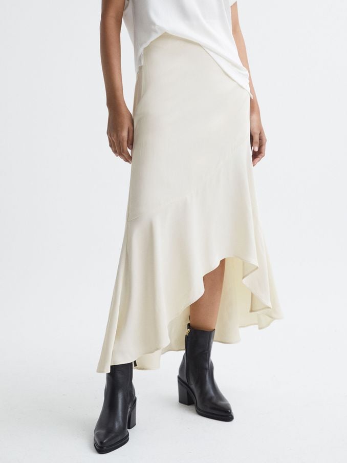 White outlet skirt reiss