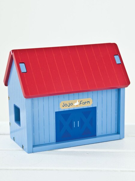 Wooden Farm Playset in Blue (C81617) | €42