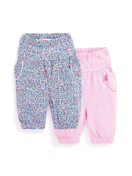 2-Pack Baby Trousers in Summer Ditsy (D18268) | €23.50