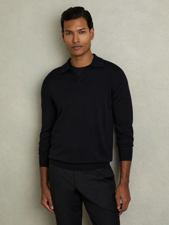 Mens long sleeve polo shirts australia store