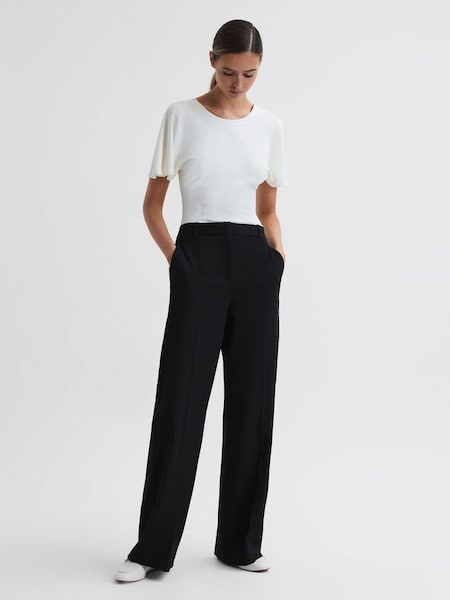 Pantalon large noir (D20955) | 108 €