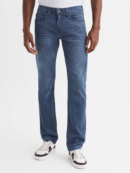 Paige Hochgeschnittene Stretch-Jeans in Slim Fit, Canning (D24285) | 193 €