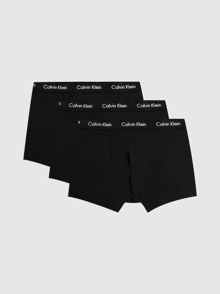 Calvin Klein Ondergoed - 3 Zwarte boxershorts (D56845) | € 60