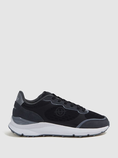 Unseen Spartan Tech Trainers in Black/White (D57980) | $147
