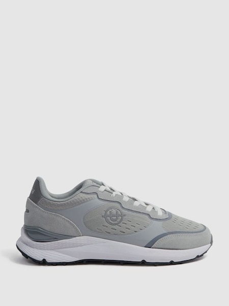 Unseen Spartan Tech Trainers in White/Grey (D57981) | $310