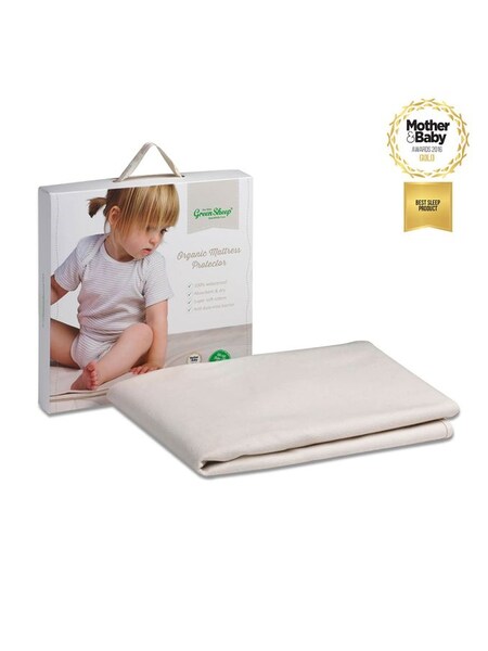 The Little Green Sheep Waterproof Cot Mattress Protector (D64030) | €39