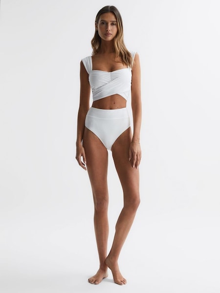 Bikinihose mit hohem Bund, Weiß (D72440) | 85 €