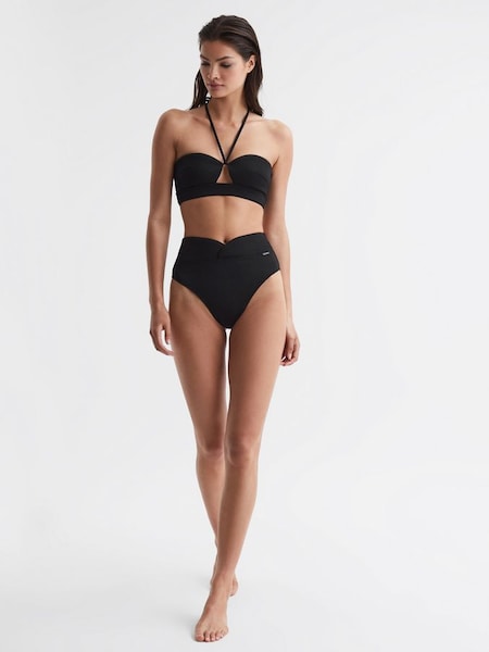Haut de bikini dos nu Calvin Klein Underwear noir (D85806) | 50 €