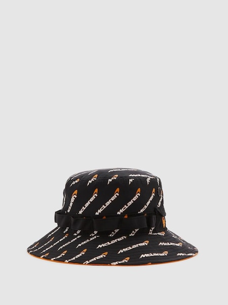 McLaren F1 Printed Bucket Hat in Black (E04282) | CHF 100