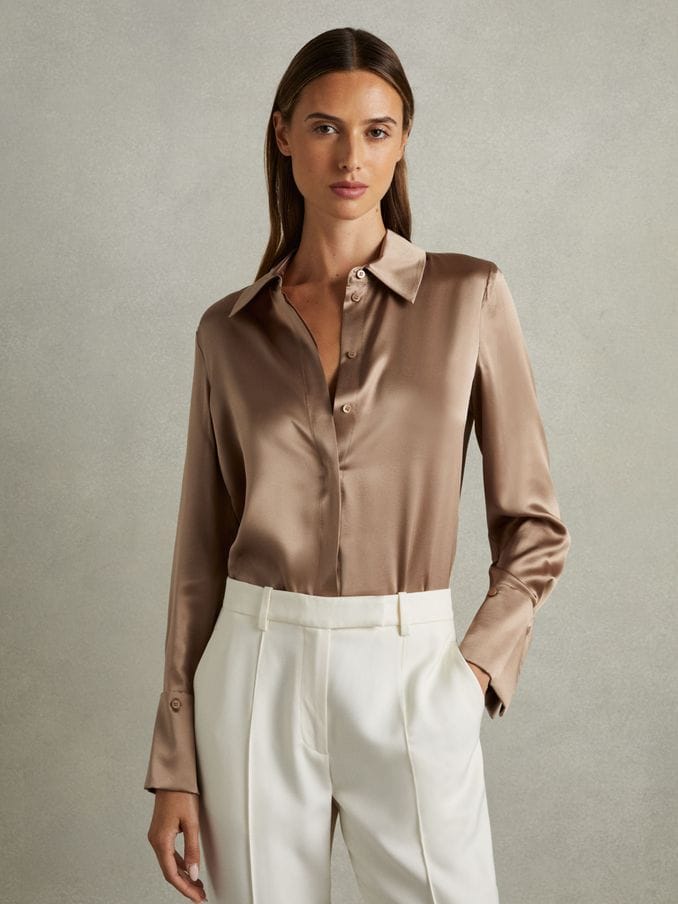 Women s Silk Tops REISS USA
