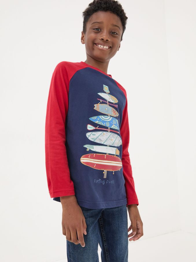 Long sleeve tops boys clearance