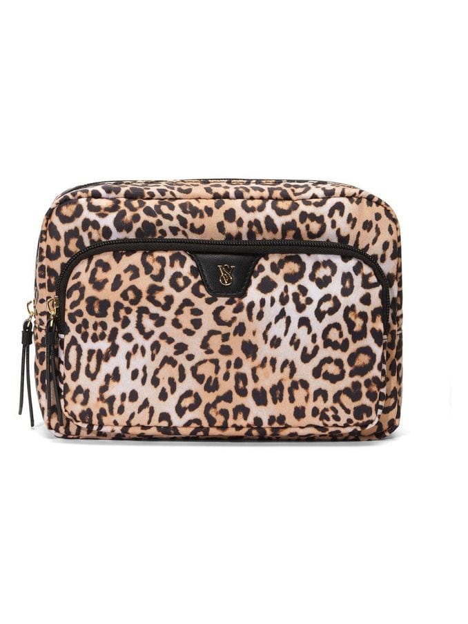 Cheetah makeup bag hot sale