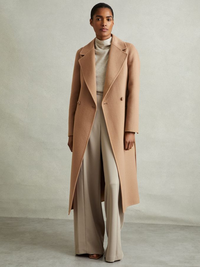 Camel Coats Brown Trench Coats Jackets for Ladies Reiss Ireland