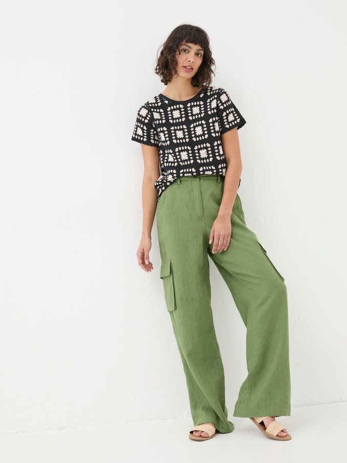 Fatface linen trousers store