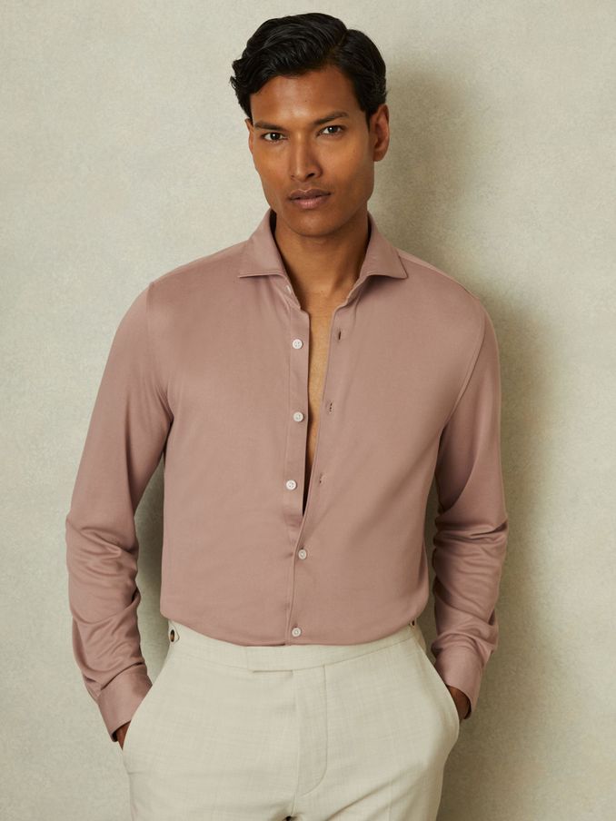 Pink Mens Shirts Pink Shirts for Men Reiss