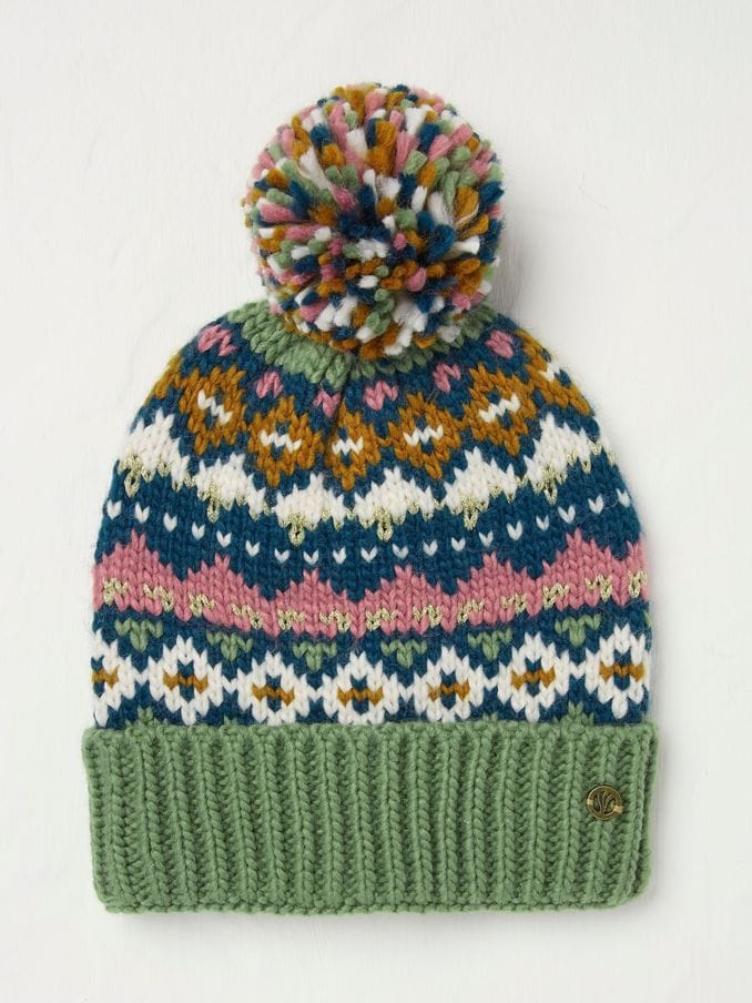 Women s Bobble Hats Gloves Scarves FatFace US
