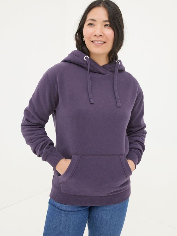 Women s Purple Hoodies FatFace IE