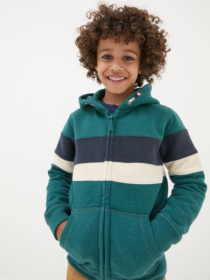 Boys zip through hoodie discount