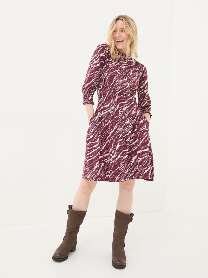Fat face red dress shop
