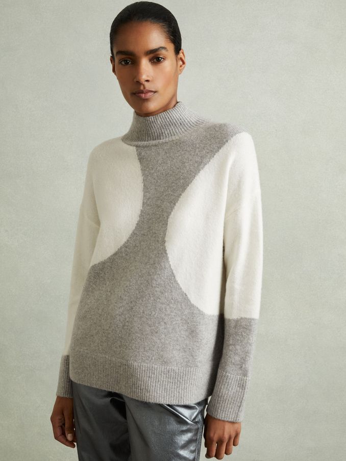 Womens White Jumpers Off White Jumpers REISS Ireland