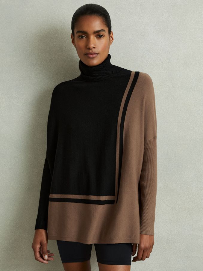 Roll Neck Sweaters The Best Thin Ribbed Knitwear For Ladies REISS USA