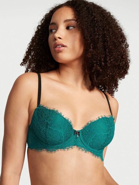Shaded Spruce Green Lace Lightly Lined Demi Bra (K08567) | €22.50