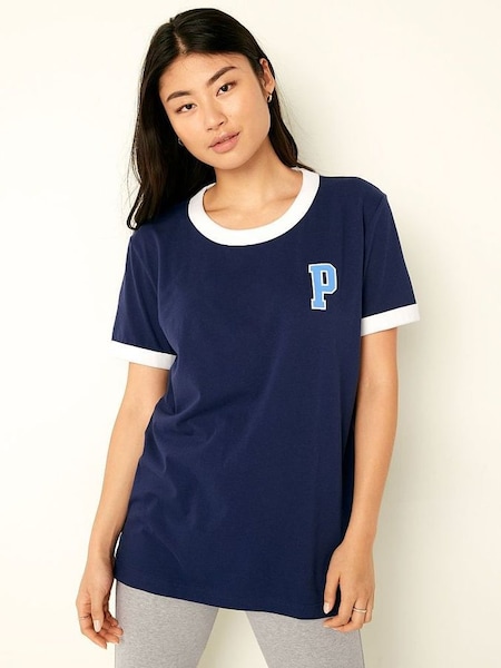 Navy Blue Short Sleeve T-Shirt (K09803) | €34