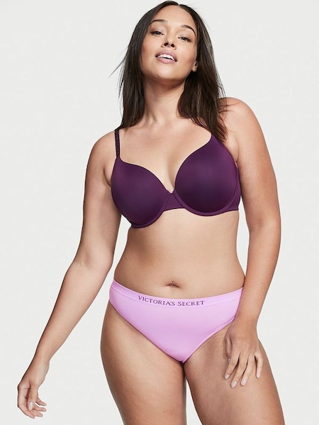 Purple Petal Smooth Seamless Bikini Knickers (K21654) | €10.50