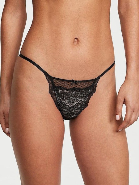 Black Bikini Lace Knickers (K22416) | €20.50