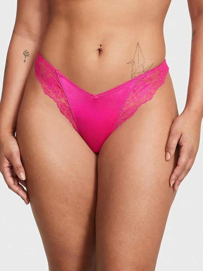 Pink Thongs Pink V String Knickers Victoria s Secret IE
