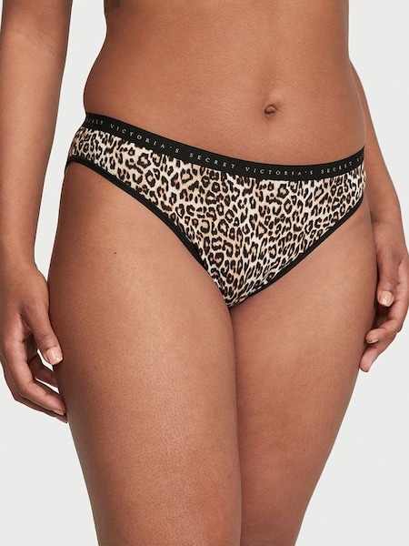 Marzipan Nude Cheetah Bikini Knickers (K23475) | €10.50