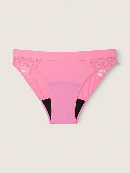 Dreamy Pink Lace Period Bikini Knicker (K25725) | €15.50