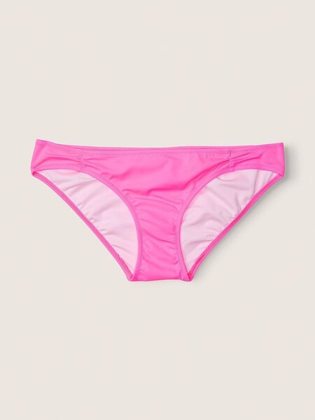Radiant Rose Pink Ruched Front Bikini Bottoms (K28366) | €22.50