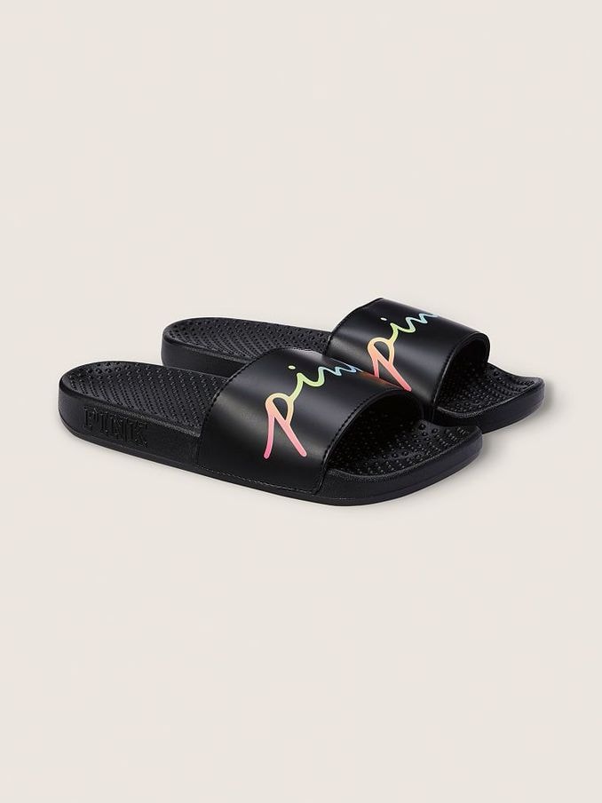 Pink victoria secret slippers top
