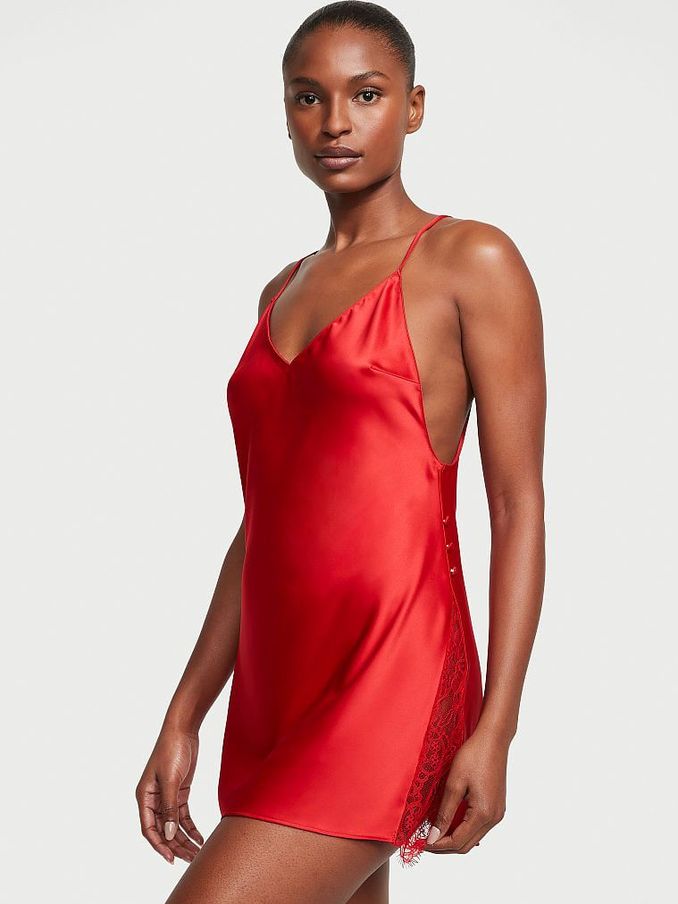 Red under dress slip discount
