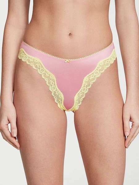 Pretty Blossom Pink Thong Knickers (K32190) | €11.50