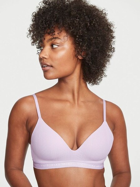 Perfume Purple Lightly Lined Non Wired Bra (K33514) | €19.50