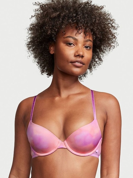 Pink Ombre Smooth Lightly Lined TShirt Demi Bra (K33533) | €15.50