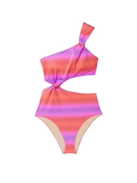 Sunset Ombre Orange Twist Swimsuit (K34822) | €83