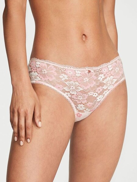 Purest Pink Lace Hipster Knickers (K43955) | €15.50