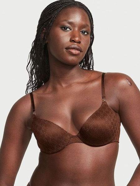 Ganache Nude Lace Icon Push Up Demi Bra (K43993) | €52