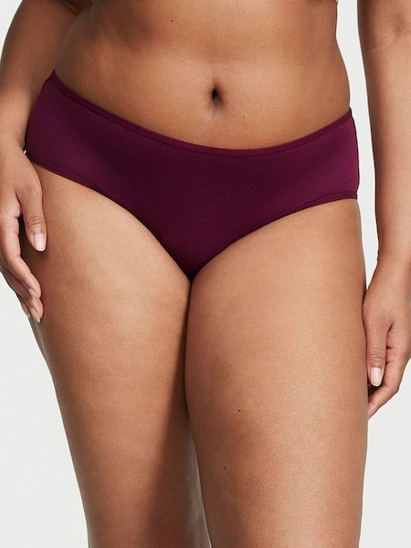 Burgundy Red Hipster Mini Logo Knickers (K44034) | €10.50