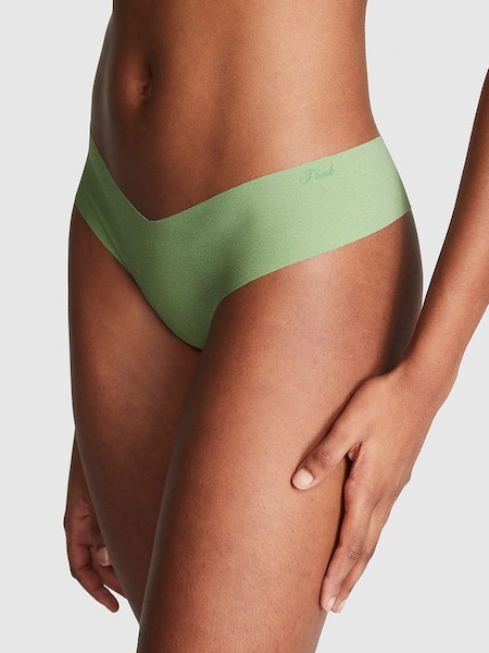 Wild Grass Green No-Show Thong Knickers (K45609) | €10.50